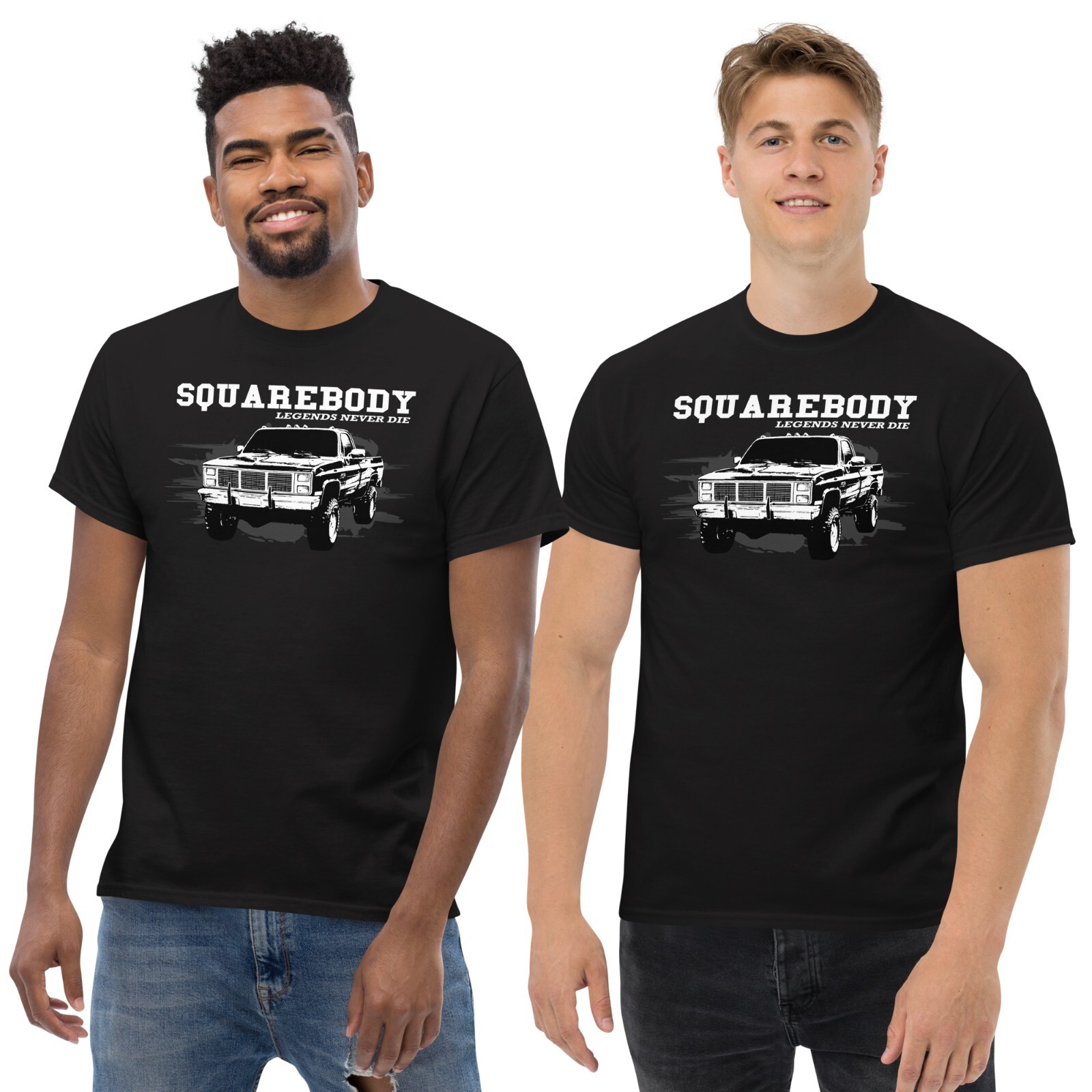 Squarebody Truck T-Shirt, Mens Square Body Shirt, Car Enthusiasts Tee