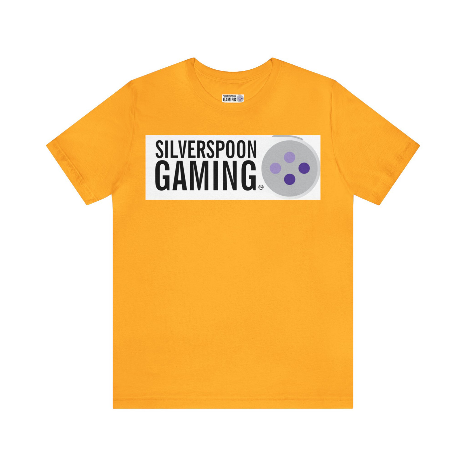 Silverspoon Gaming Logo Unisex Jersey Short Sleeve Tee – Brand New