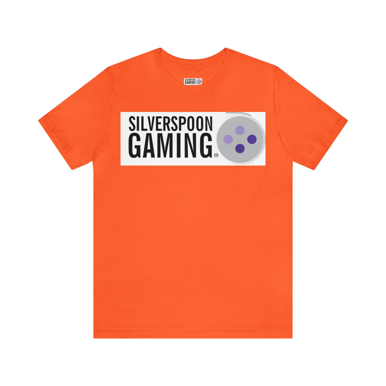 Silverspoon Gaming Logo Unisex Jersey Short Sleeve Tee – Brand New