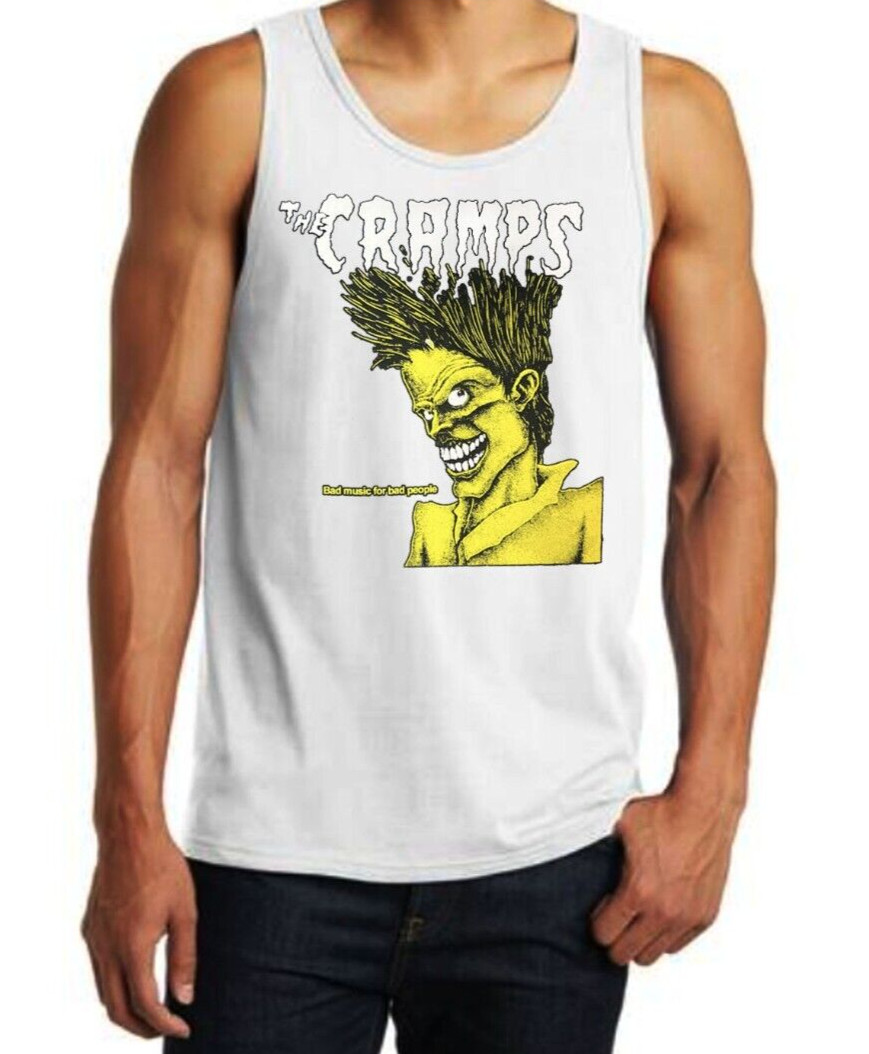 The Cramps Rock Band Black Tank Top (Various Colors)