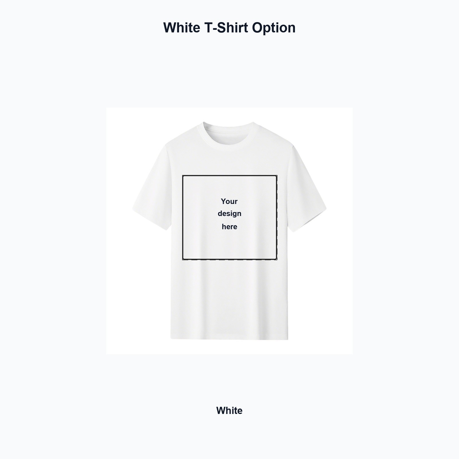 Custom T-Shirt Personalized Unisex Front & Back Print Your Photo Logo Design