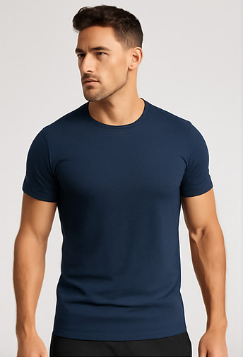 True Classic Men’s Crew Neck T-Shirts 6 Pack Combo Size M New No Tags