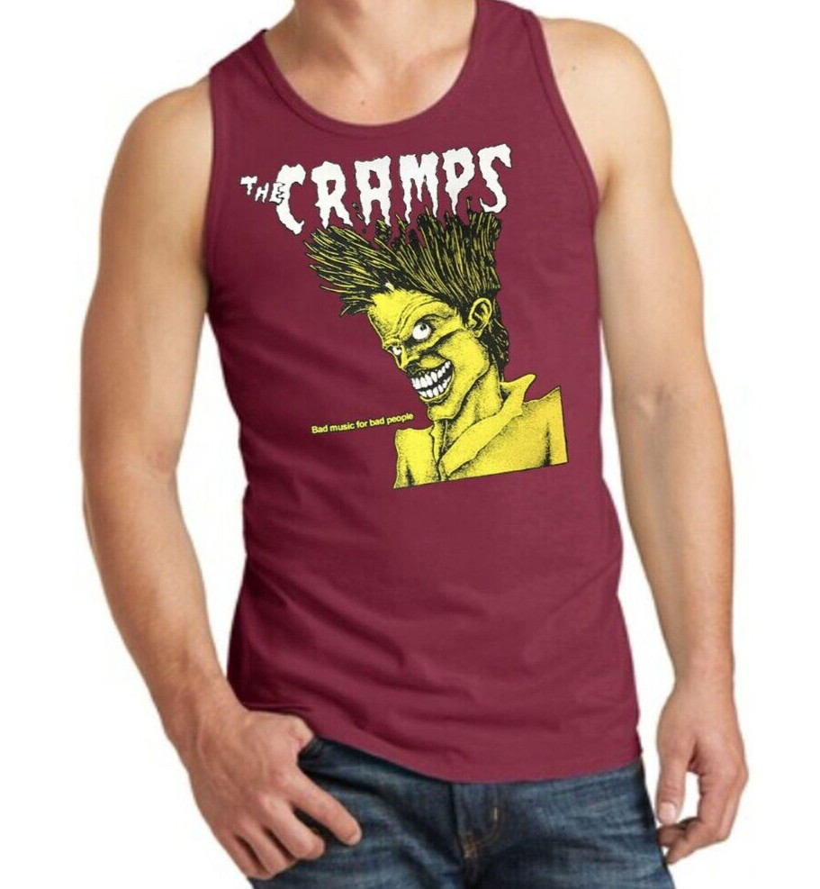The Cramps Rock Band Black Tank Top (Various Colors)