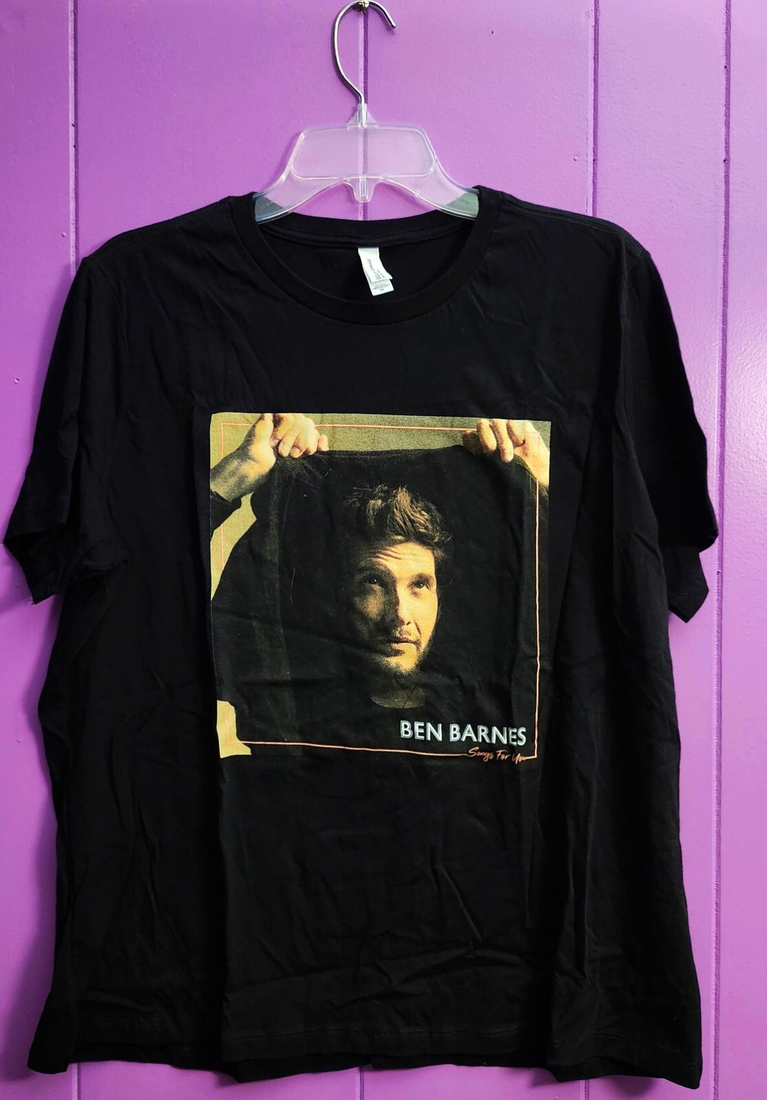 Ben Barnes ‘Songs for You’ Official Bandwear Shirts – Choose Yours!