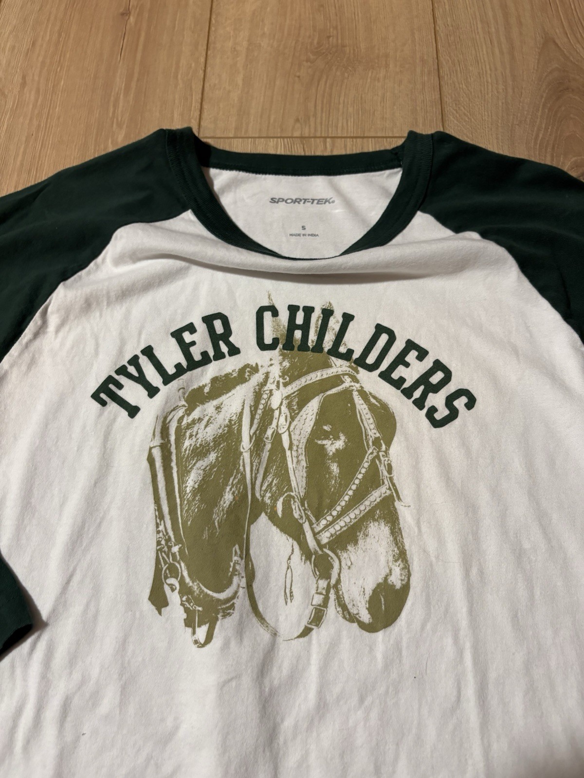Tyler Childers ‘Mule’ Raglan Baseball 3/4 Sleeve Shirt Small Food Stamps Country