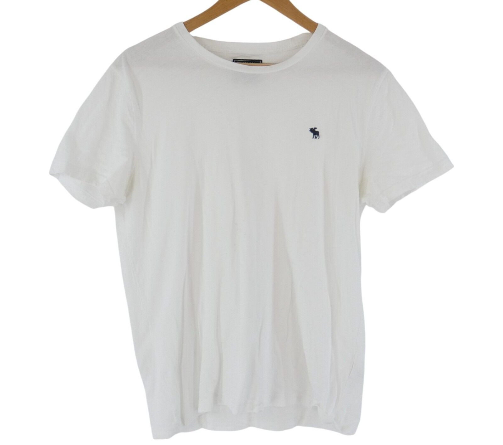 Abercrombie & Fitch Mens T Shirt Bundle M Logo Cotton Crew Neck 3 Pack Casual