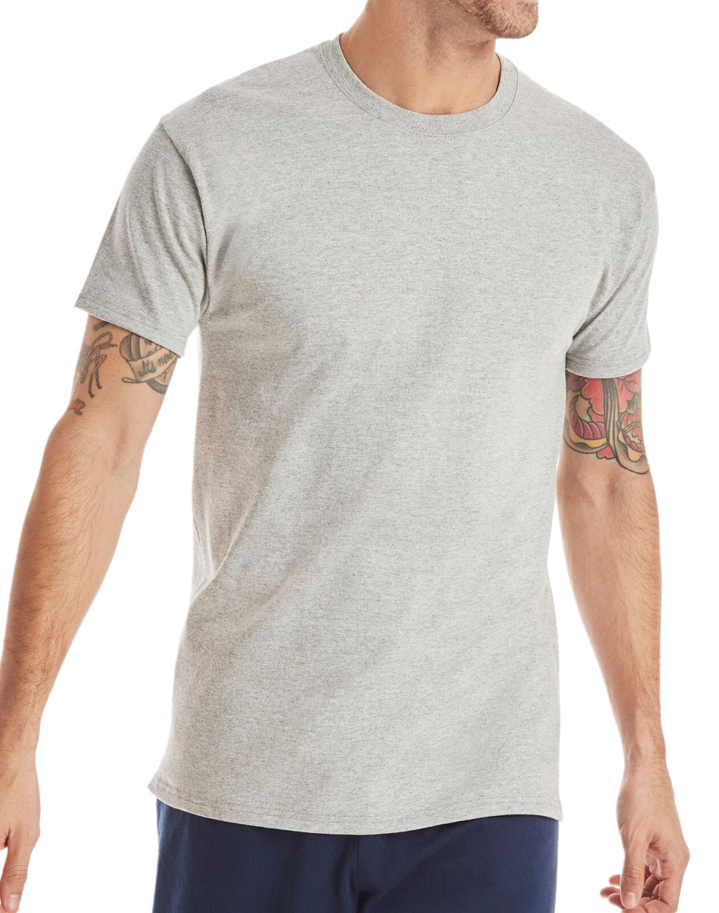 6 Pack Hanes Men’s Value Pack Assorted T-Shirt Undershirts Size S-3XL NEW