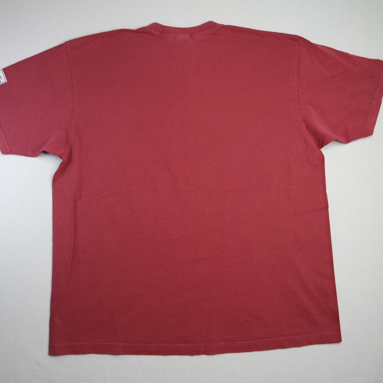 Shaka Wear Super Max Heavy 100% Cotton Maroon Red Graffiti Print Shirt Men’s XL