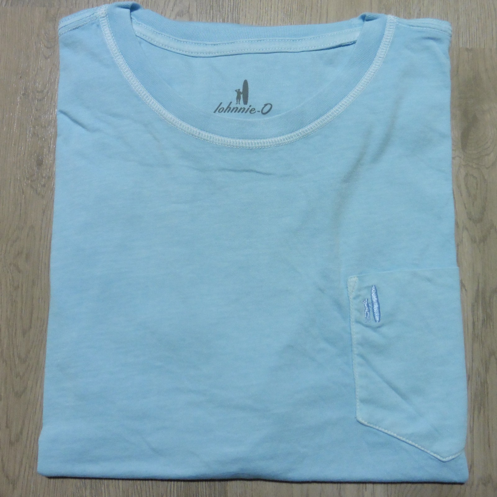 JOHNNIE-O Mens M MEDIUM T SHIRT DALE 2.0 SHORT SLEEVE GOLF TEE NAVY MALIBLU