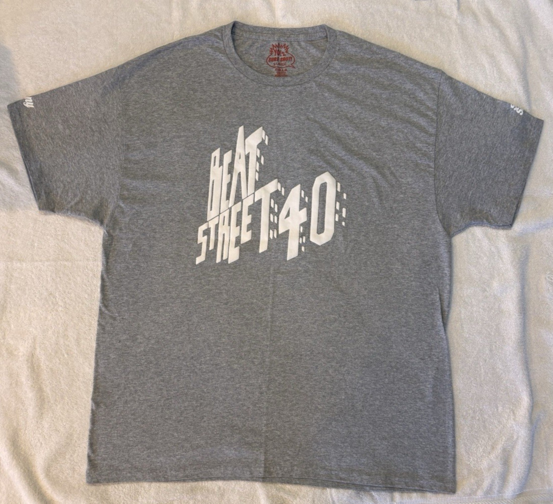 beat street 40th anniversary tshirts your choice NWOT xl