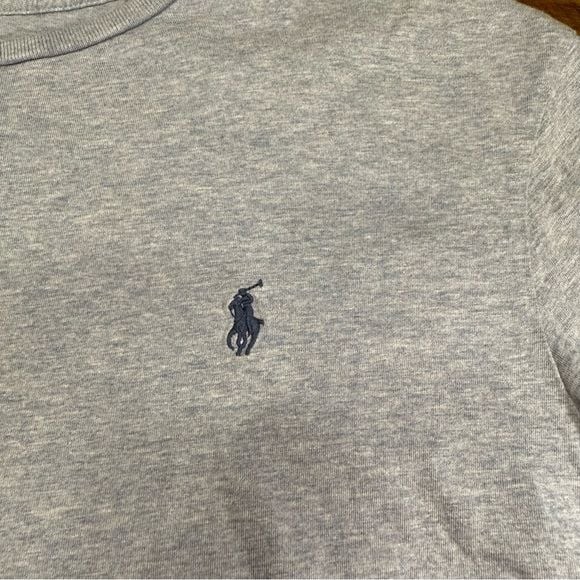 POLO RALPH LAUREN T-SHIRT HEATHER BLUE MENS XL