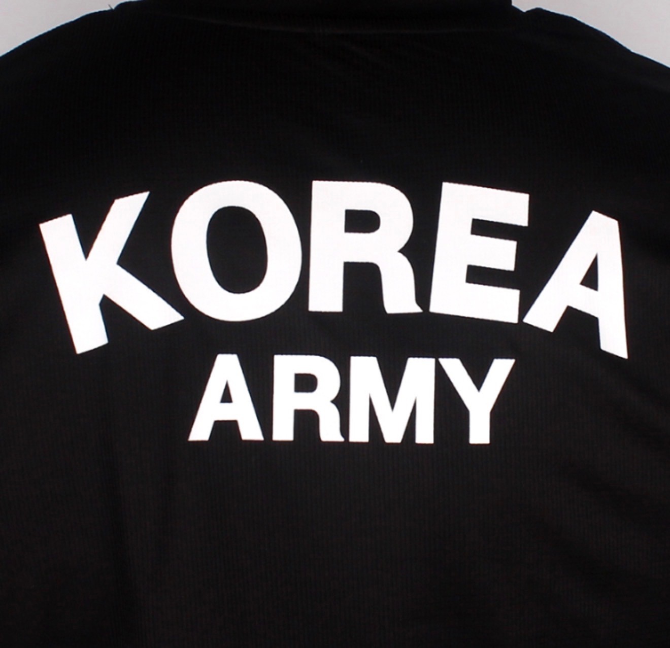 ROKA Korea Army Long Sleeve T Shirt Military Training Casual Gym Wear