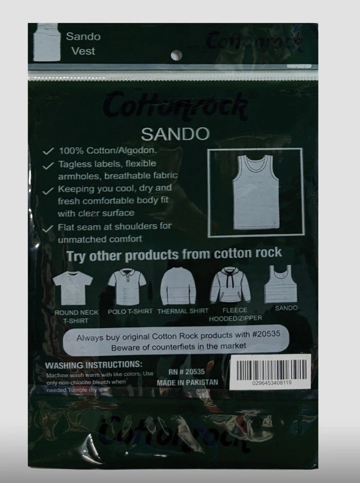 Men 100% Cotton Tank Tops Value 6-Pack Breathable Undershirts Gym Everyday Wear!