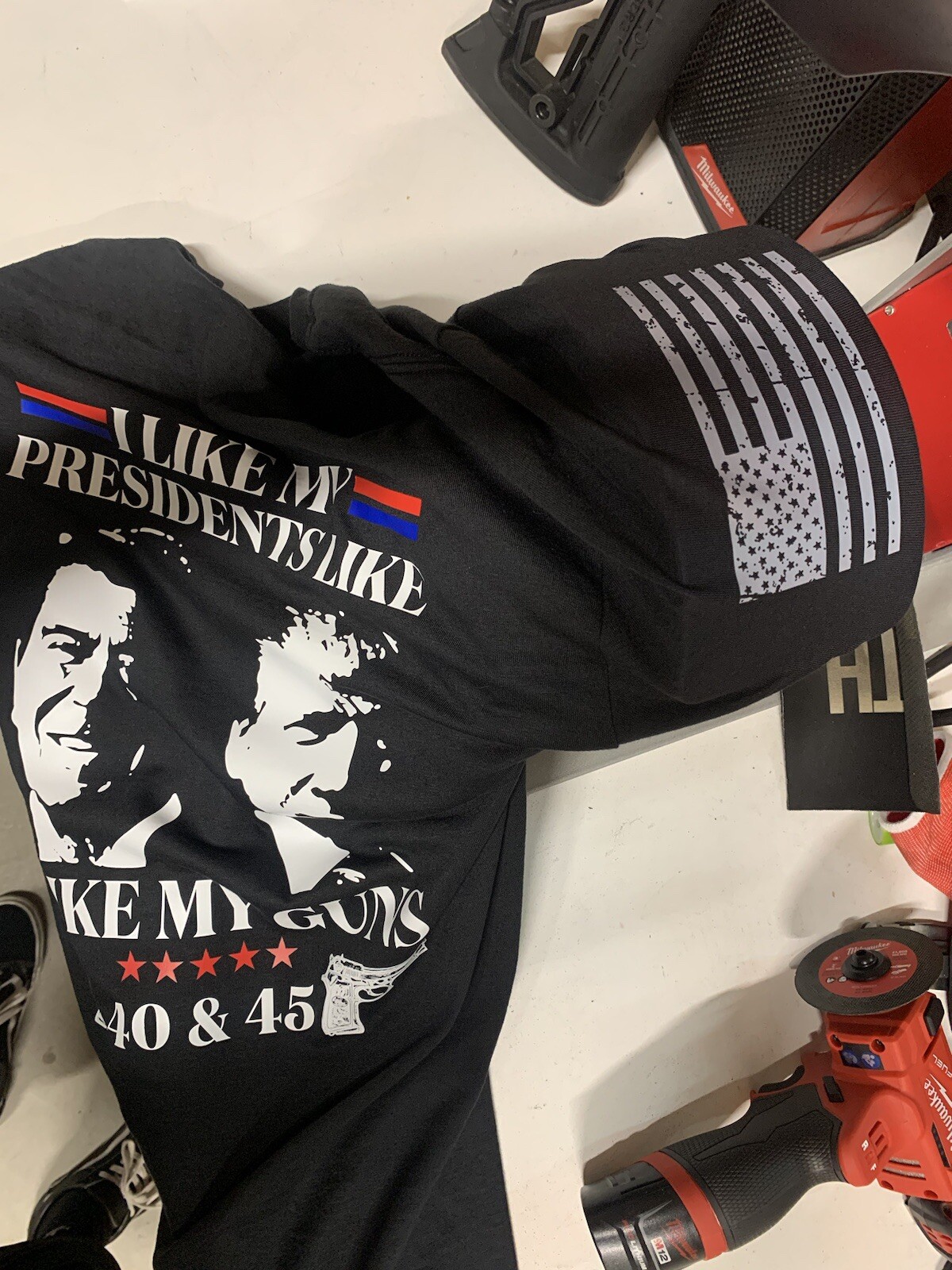Large HackOPS (Grunt Style Fit) I Like My Presidents like I Like My Guns