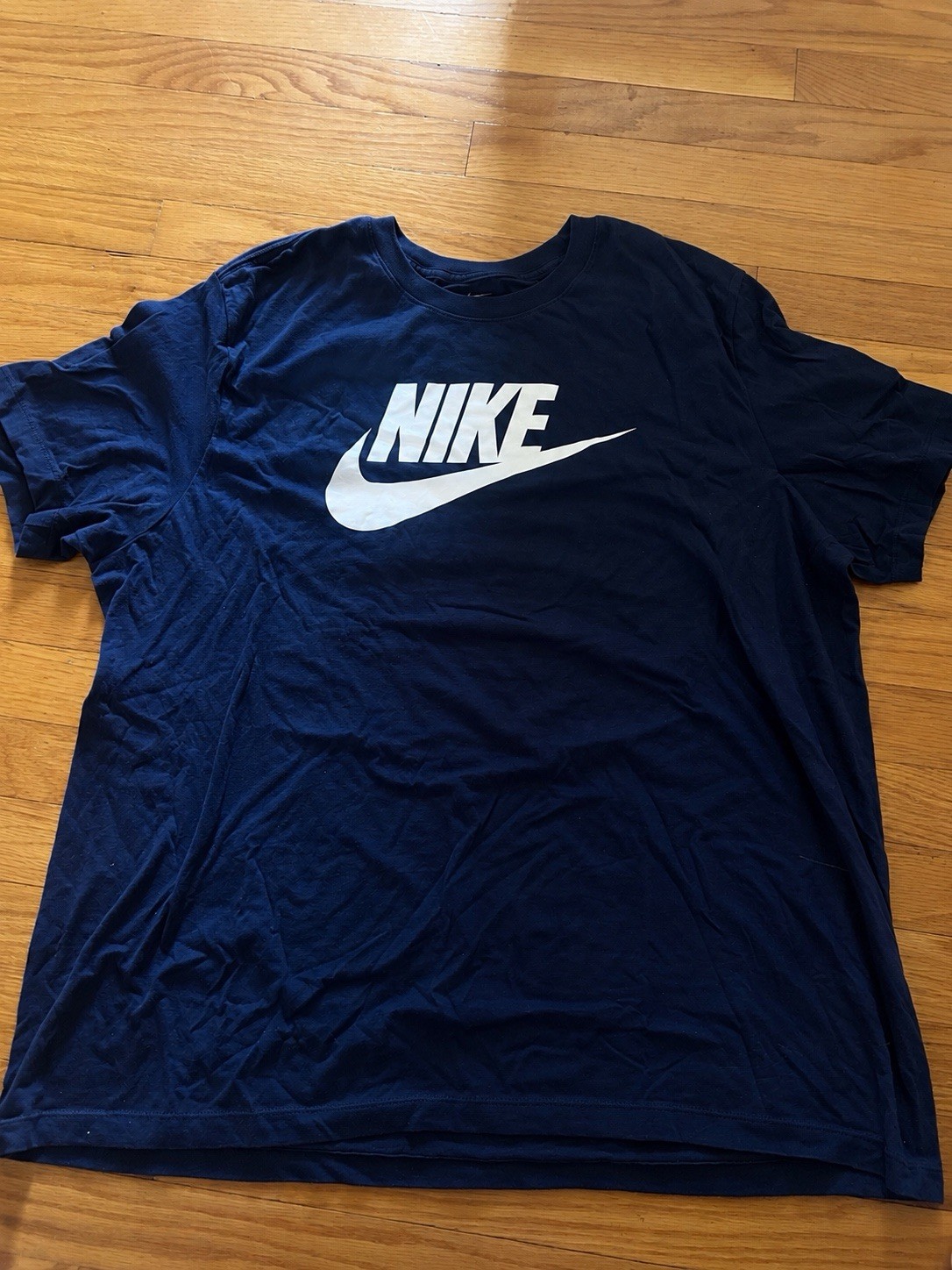 Nike The Nike Tee Men’s XL Blue Graphic Logo Crew Neck Short Sleeve Tee
