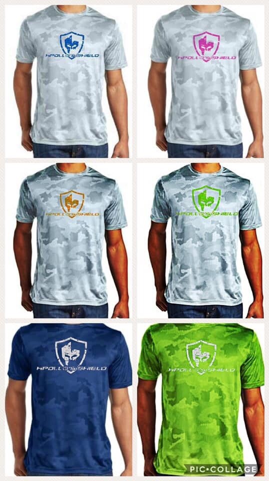 Apollo’s Shield, Short Sleeve Tee Fishing/ Sun Shirt, Various Colors & Sizes