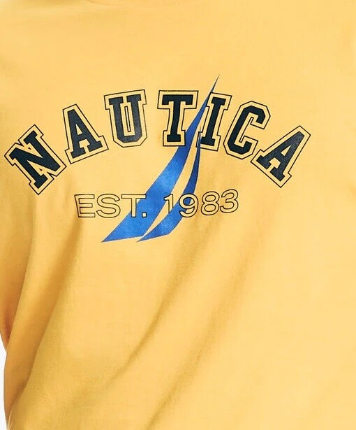 Nautica Men’s Short Sleeve Graphic Tee Sleep T-Shirts Choice S M L XL XXL – NEW