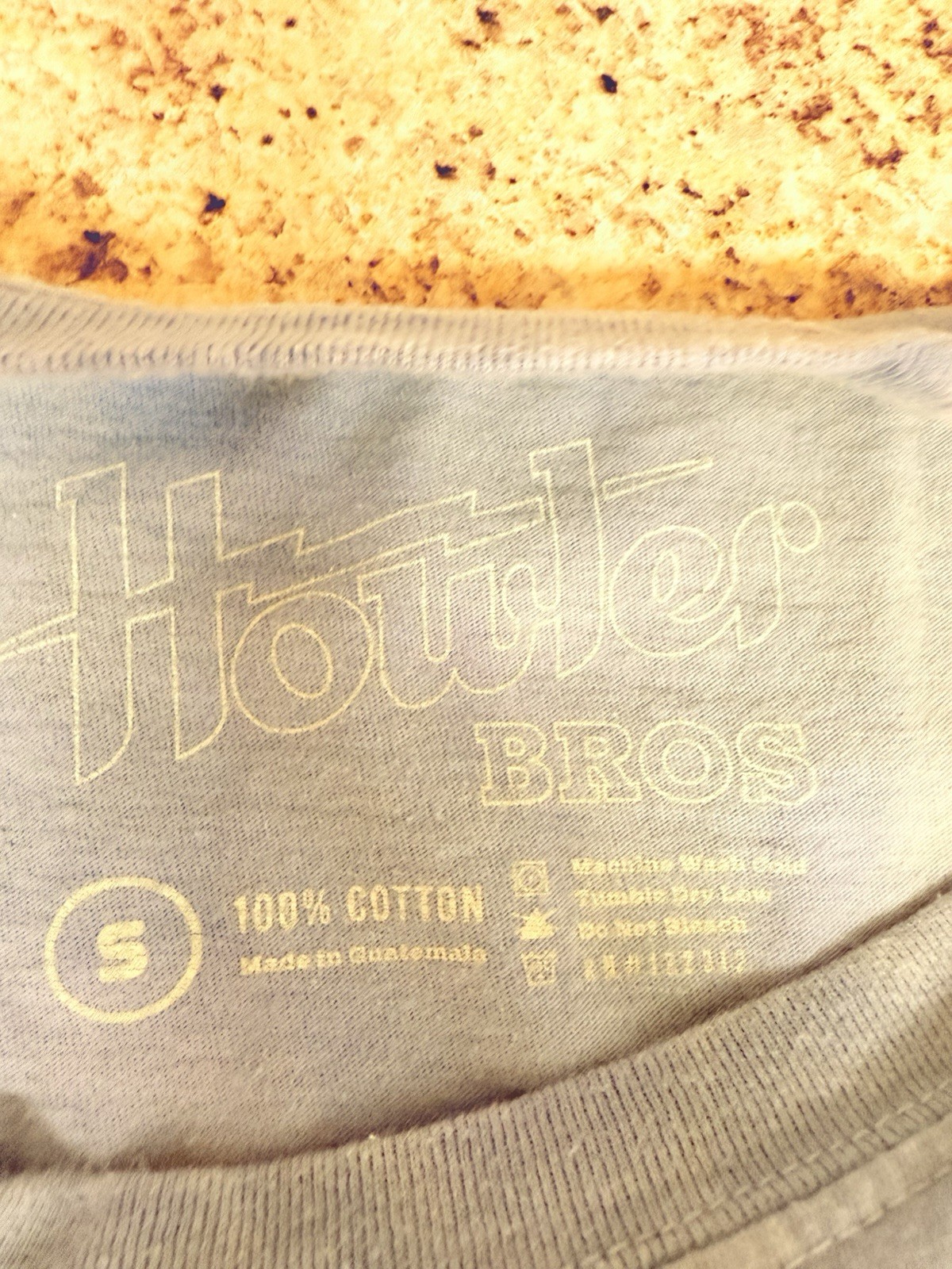 Howler Brothers Short Sleeve Shirt Burnt Orange/White/Tie Dye Graphic, XL