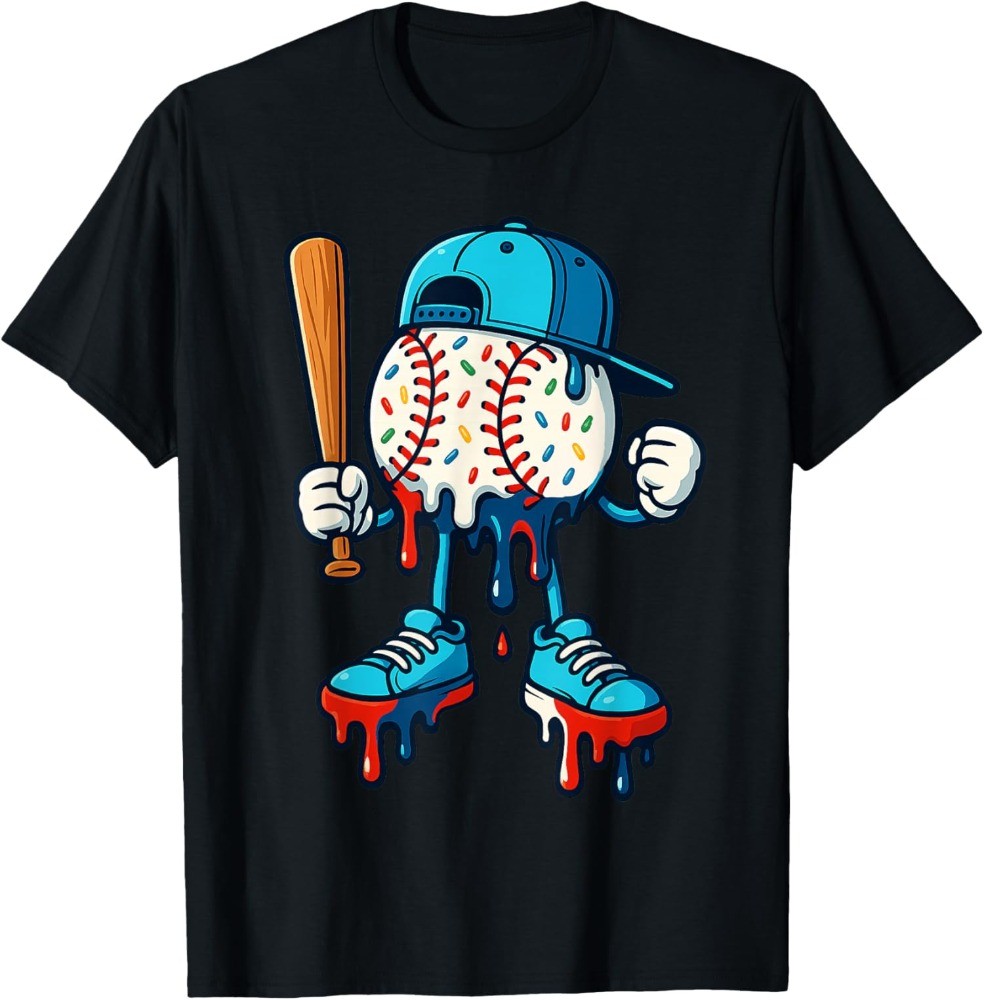 Cute Baseball Lifestyle 101 Apparel Baseball Drip Unisex T-Shirt