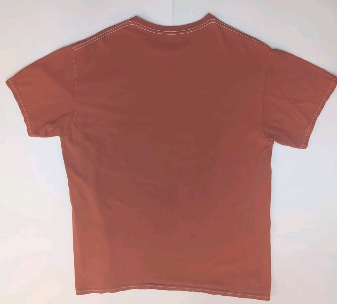 Buc-ees Texas T-shirt Sheriff Beaver Burnt Orange Lasso Western Shirt Size Large