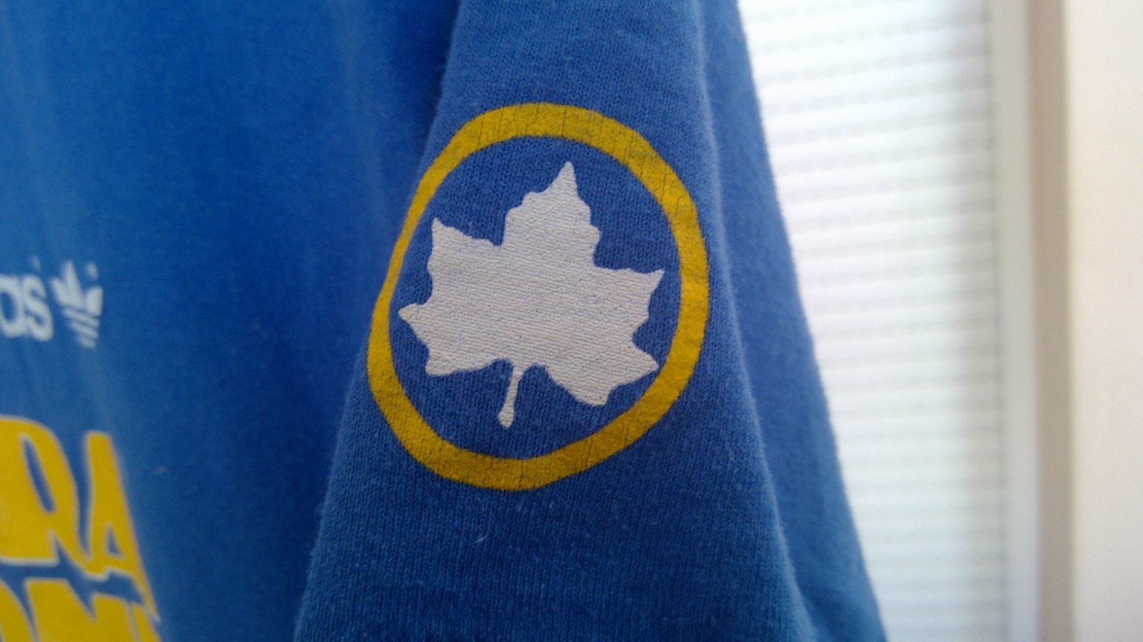 adidas Trevira Twosome made in U.S.A. 80s Central Park New York jersey t-shirt