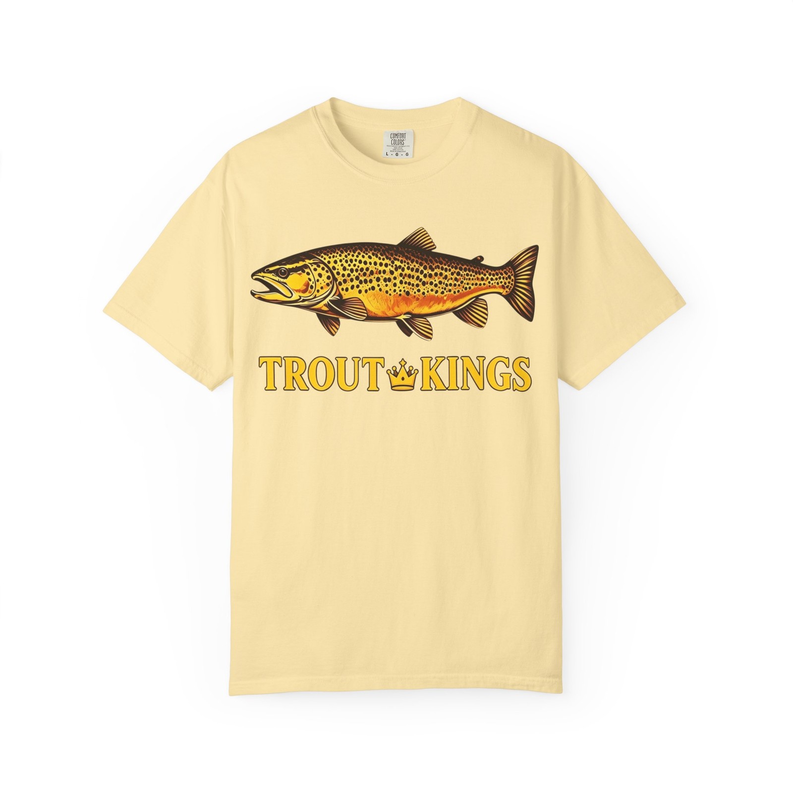 Trout Kings fishing T-shirt, available in other colours