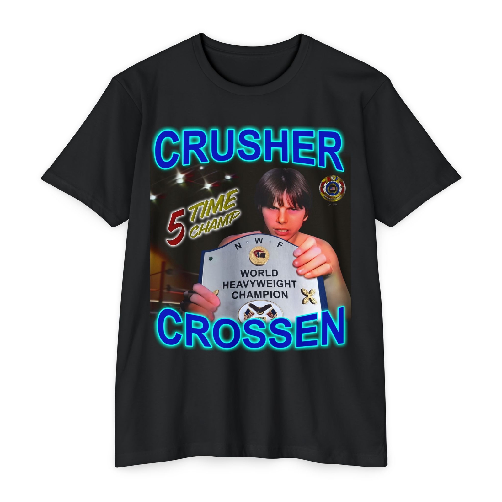 Crusher Crossen Unisex CVC Jersey T-shirt