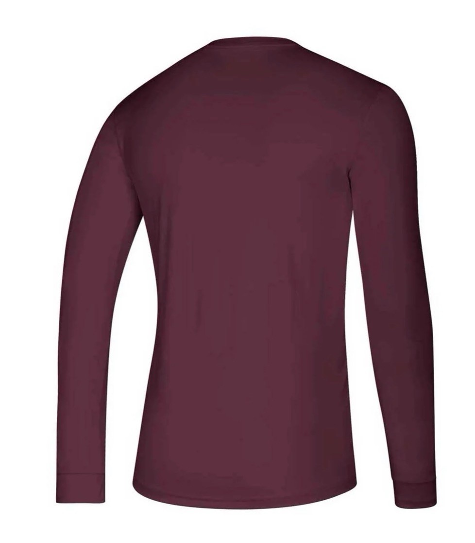 adidas Creator Long Sleeve Tee Maroon EK0128 Men’s Size 3XL-Tall New W Tags