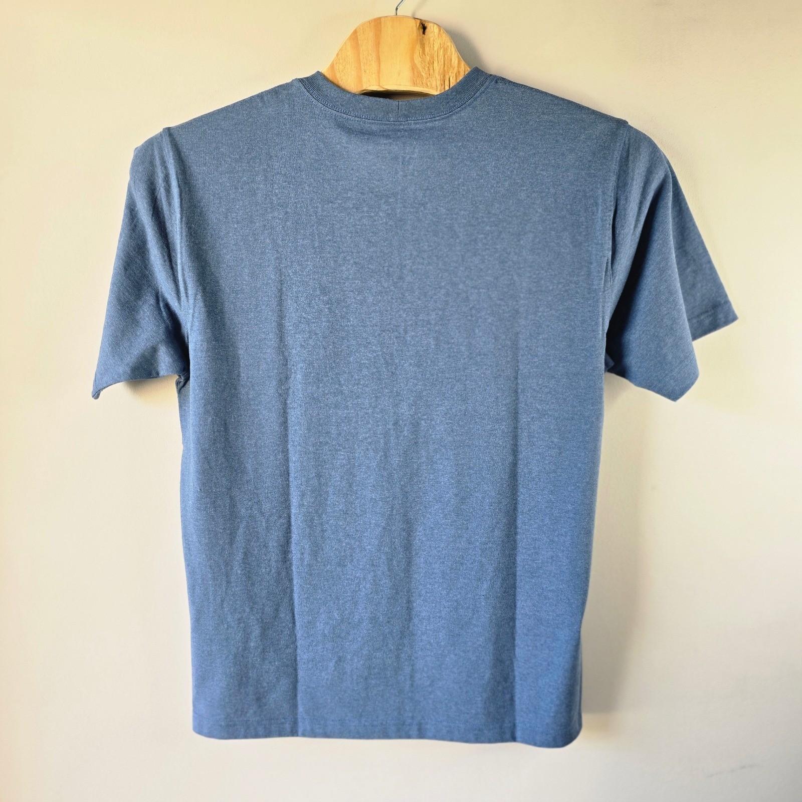 Carhartt K87 M Loose Fit Heavyweight Short Sleeve Pocket TShirt Blue Mens Medium