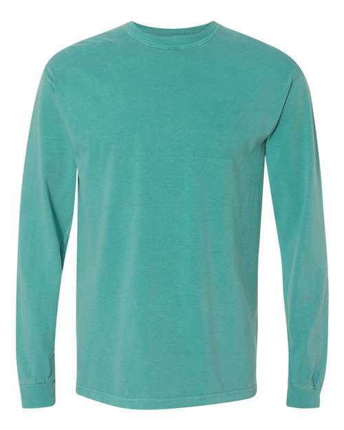 Garment-Dyed Heavyweight Long Sleeve T-Shirt – Comfort Colors 6014/ 4410