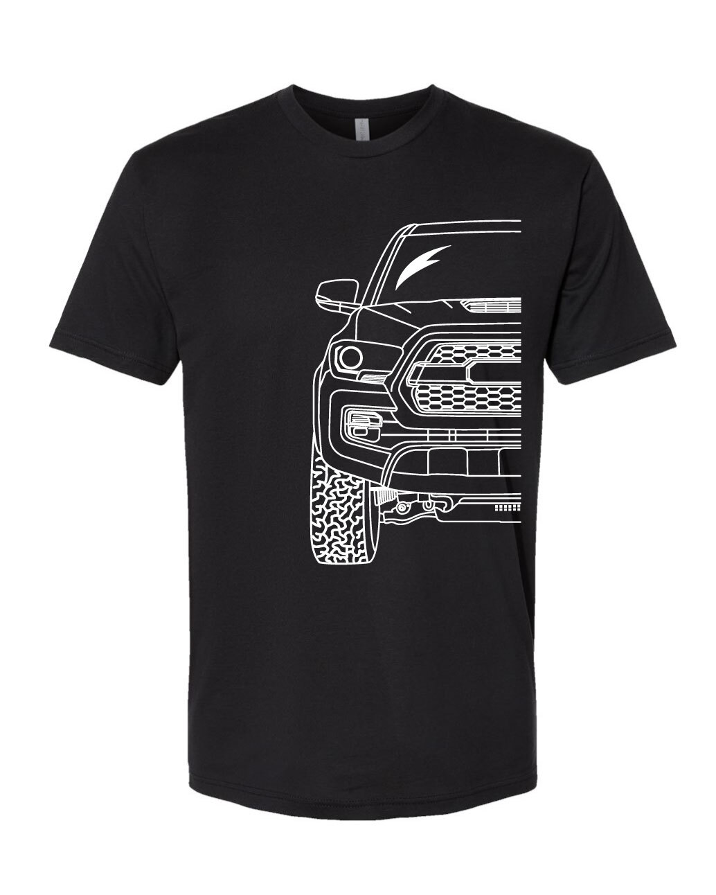 16-23 Tacoma Outline T Shirts Tee TRD Unisex Adult Pro Parody Next Level