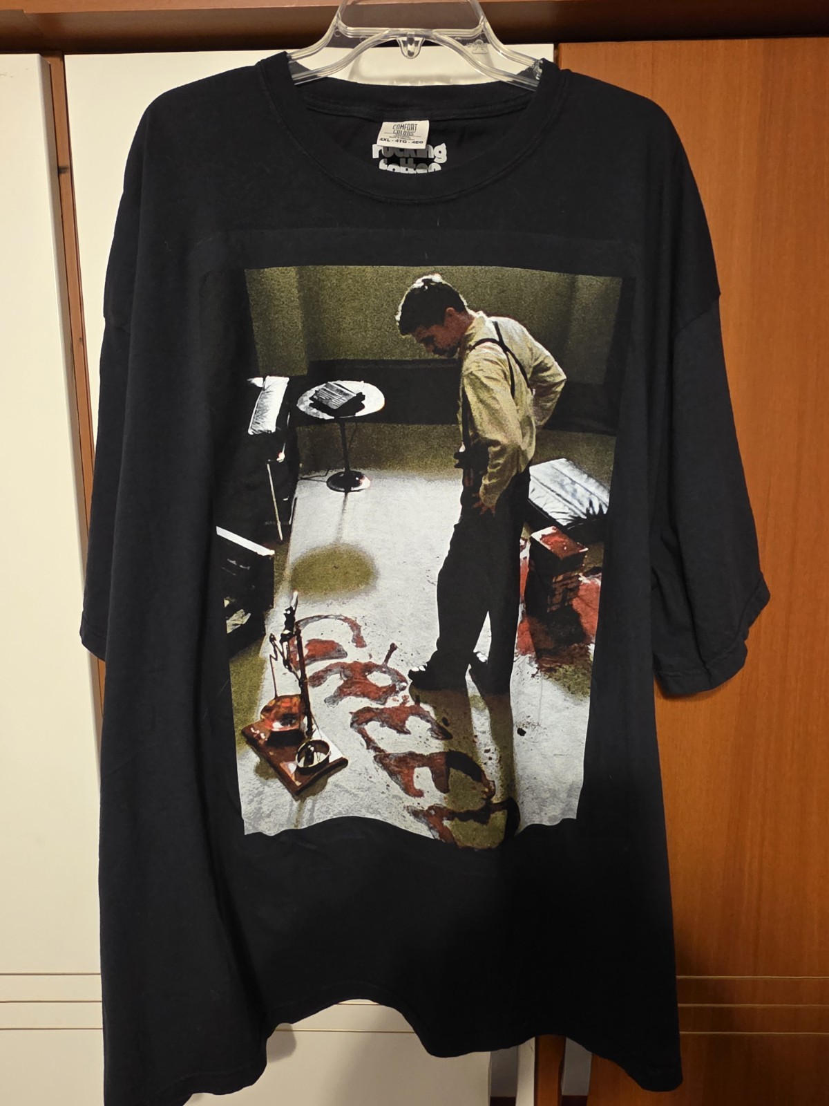 GREED Brad Pitt SEVEN Movie 7 Deadly Sins T-Shirt Size L by Rucking Fotten