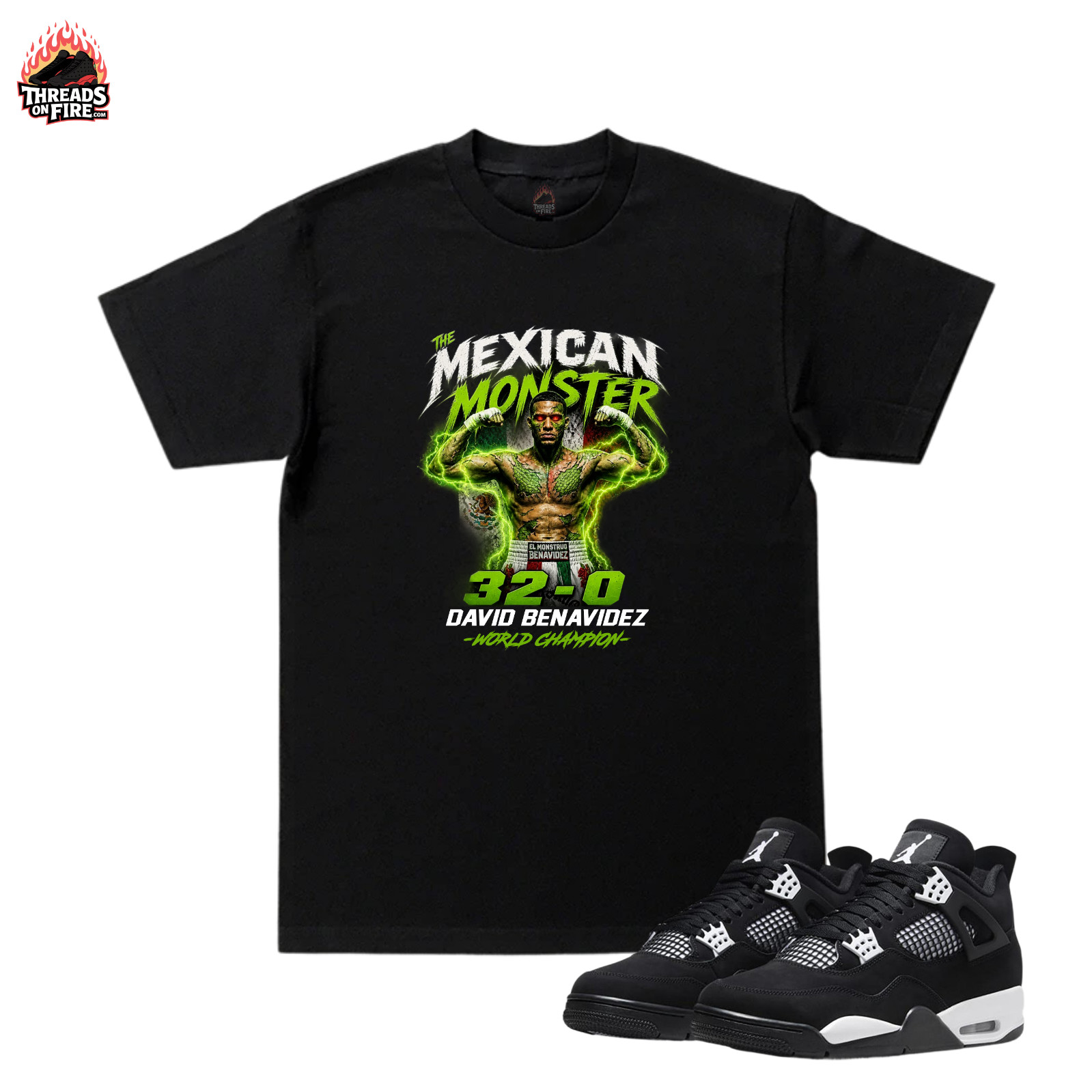 Men’s Black T-Shirt Streetwear Sportswear Sneaker Matching Black Tees L XL 2X 3X
