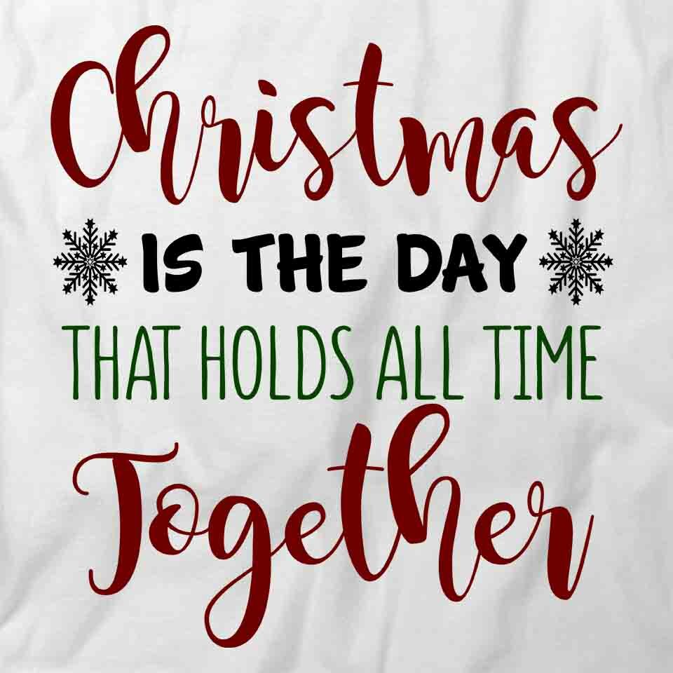 CHRISTMAS TShirt Tee Short-Sleeved Cotton CLOTHING HOLIDAYS S1WCA187