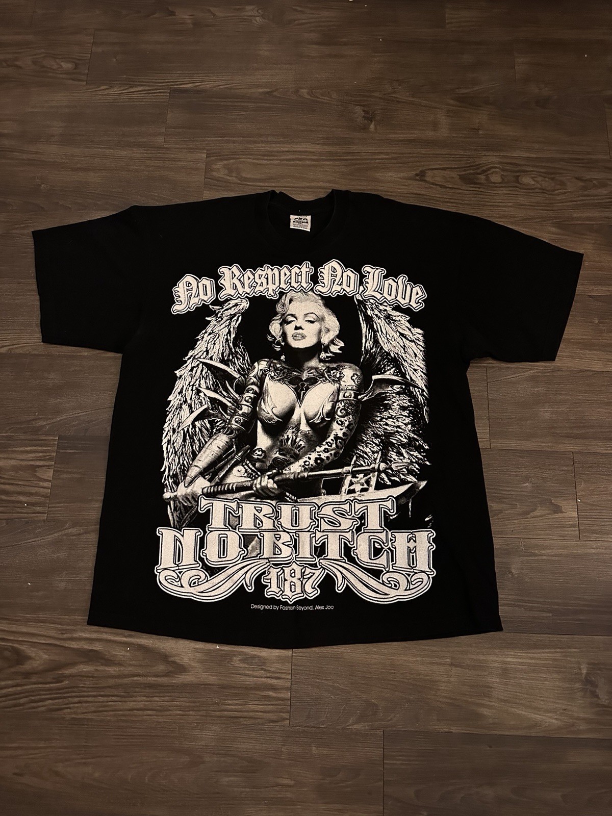 Marilyn Monroe Vintage White Graphic T-Shirt 100% Cotton Size 3XL