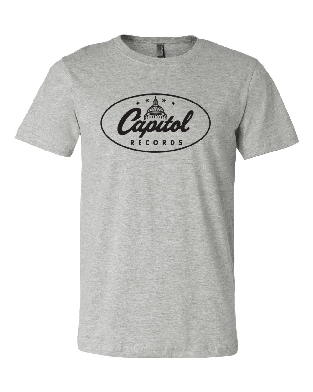 Capitol Records Company Logo Men’s Black T-Shirt Size S to 5XL Fast Shipping!