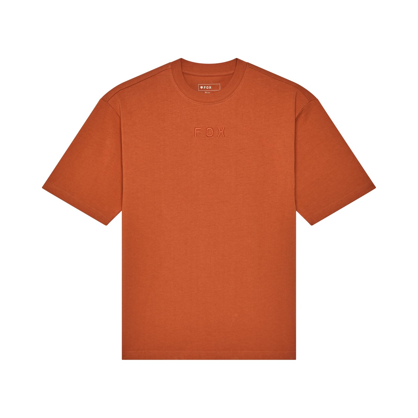 Mens Wordmark Oversized Short Sleeve Tee Chocolate