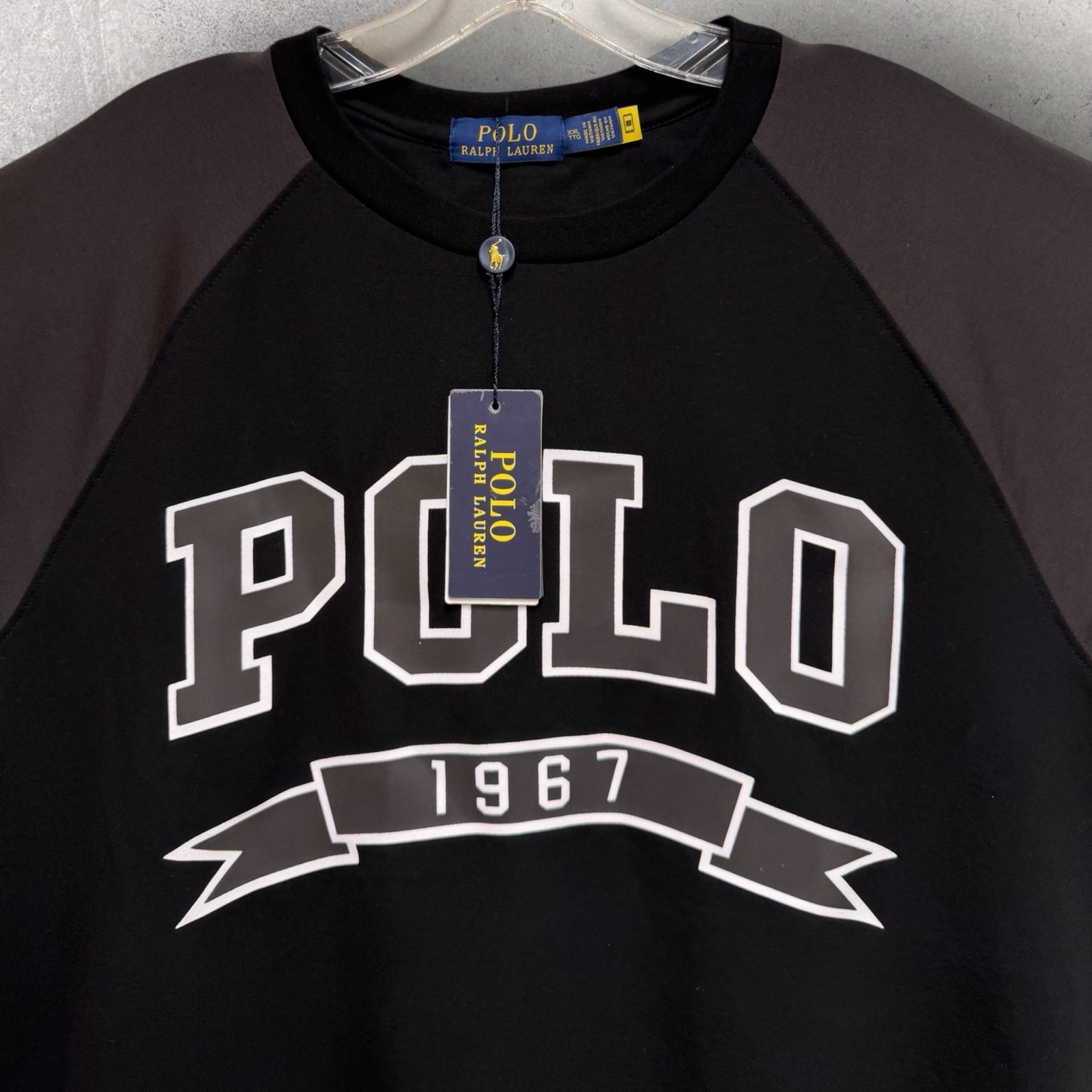 Polo Ralph Lauren Mens Classic Fit Graphic Pony RL 1967 High Performance Tee XXL