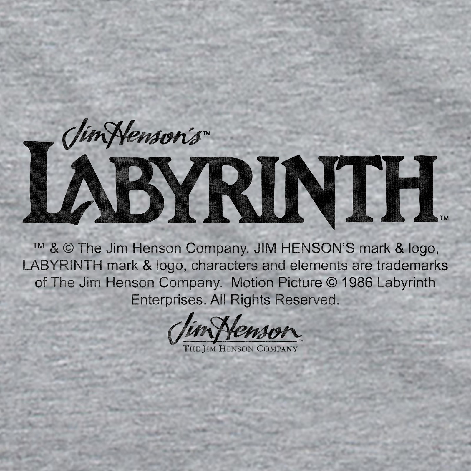 Mens Funny T Shirts Labyrinth Fellowship Adventure Co Jim Henson’s Jim Movie Tee