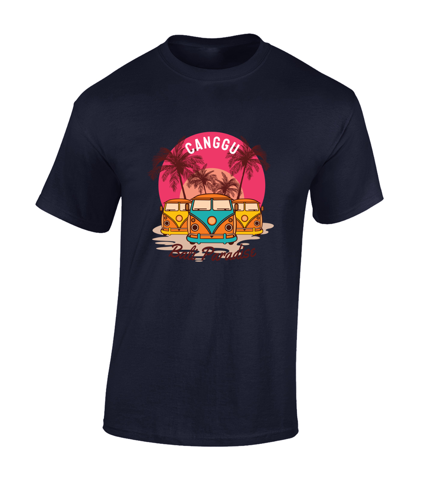 CANGGU BALI PARADISE MENS T SHIRT BEACH SUMMER HOLIDAY CASUAL CLOTHING TOP