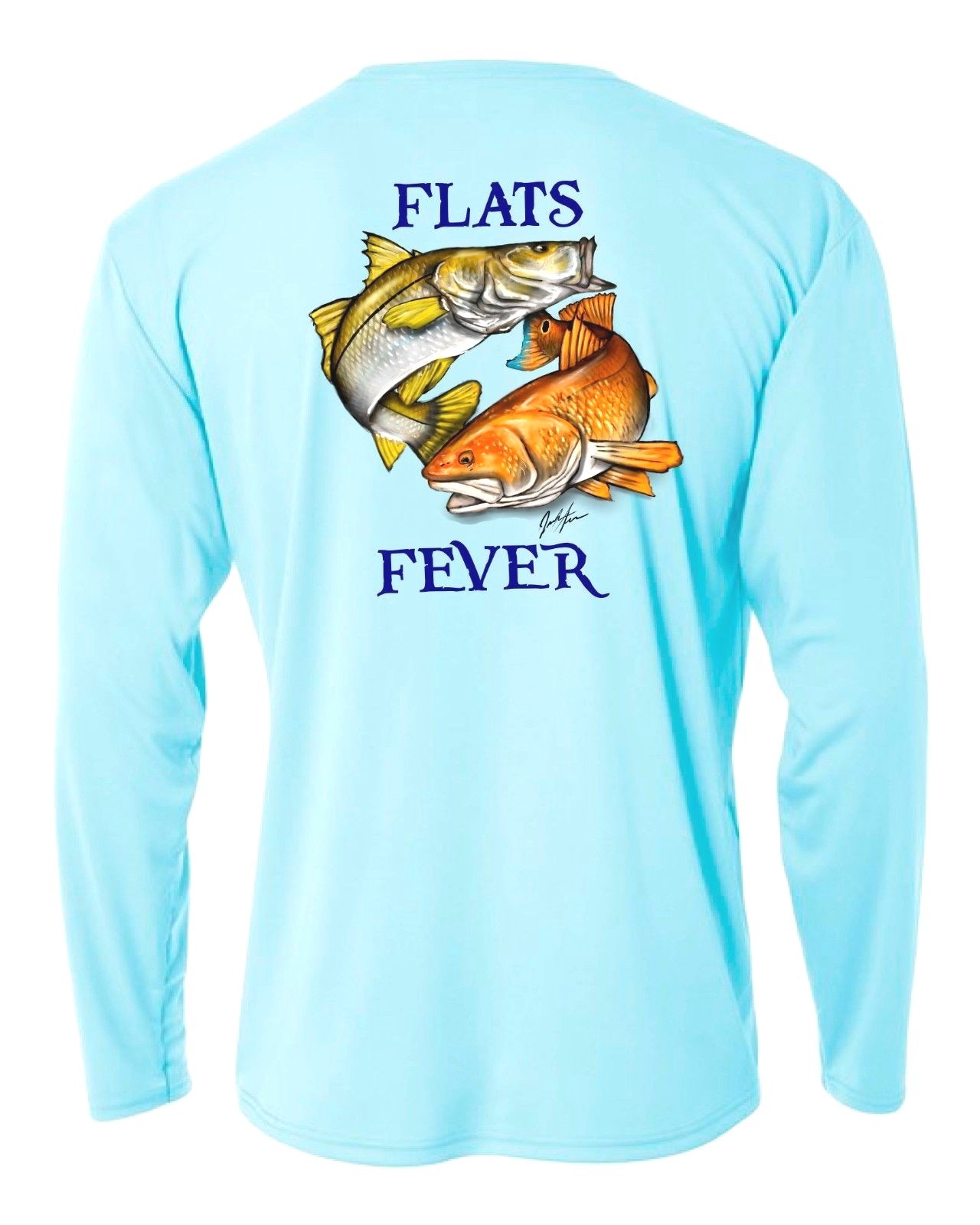 Microfiber Long Sleeve Flats Fishing Shirt UPF Sun Shirt