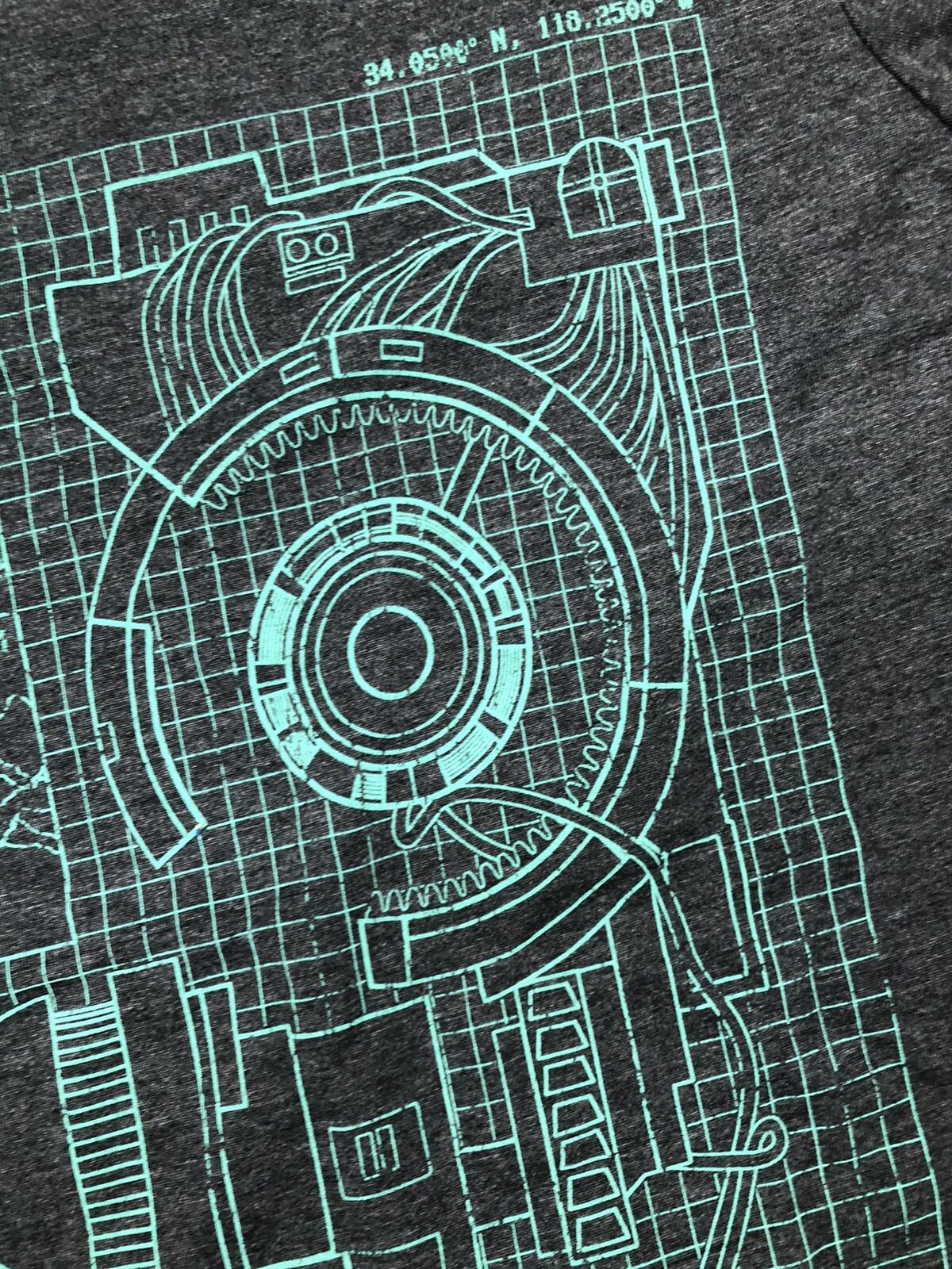 Bella + Canvas Unisex T Shirt Small Jersey Tee Shirt Blade Runner Gray
