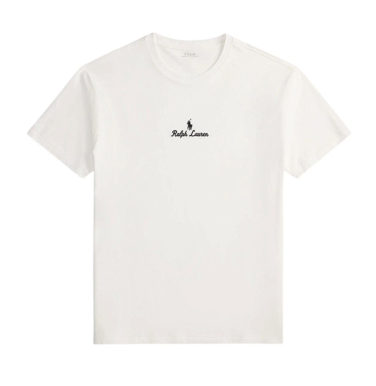 *NEW* Men Polo Ralph Lauren Classic Fit Logo Jersey Tee WHITE (710981370003) 👍
