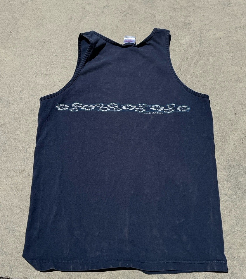 Alstyle Apparel & Activewear Men’s Navy Cotton Knit Scoop Neck Tank Top M