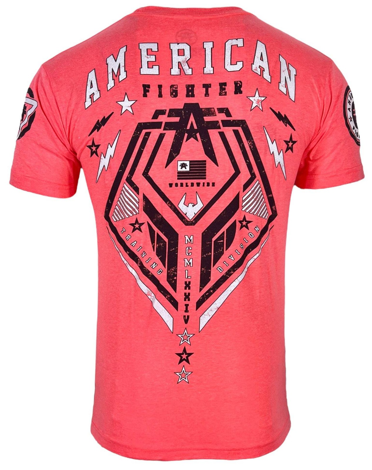 American Fighter Men’s T-shirt GALLOWAY Athletic MMA Pink XS-4XL