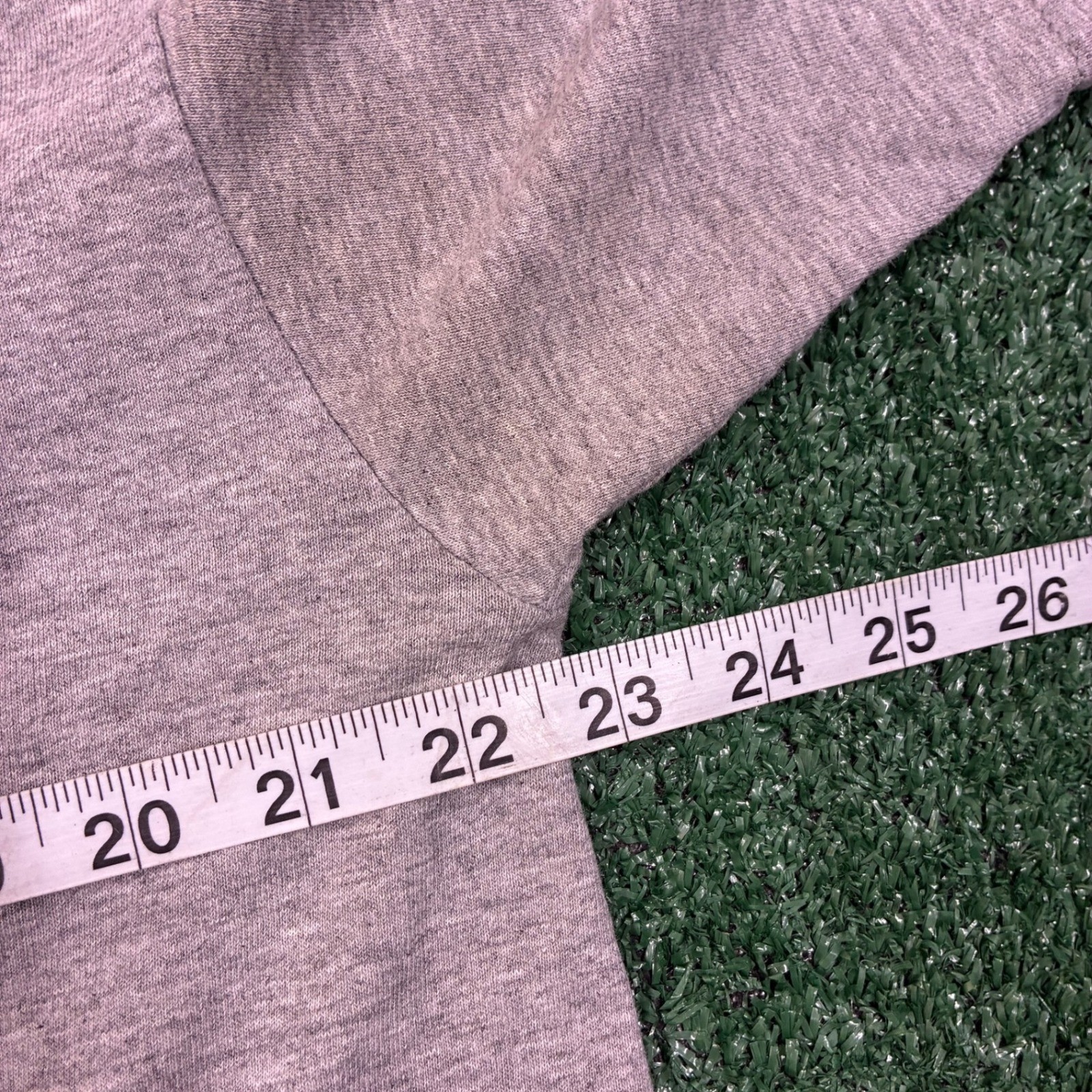 Y2K Embroidered Nike Blank Grey T-shirt