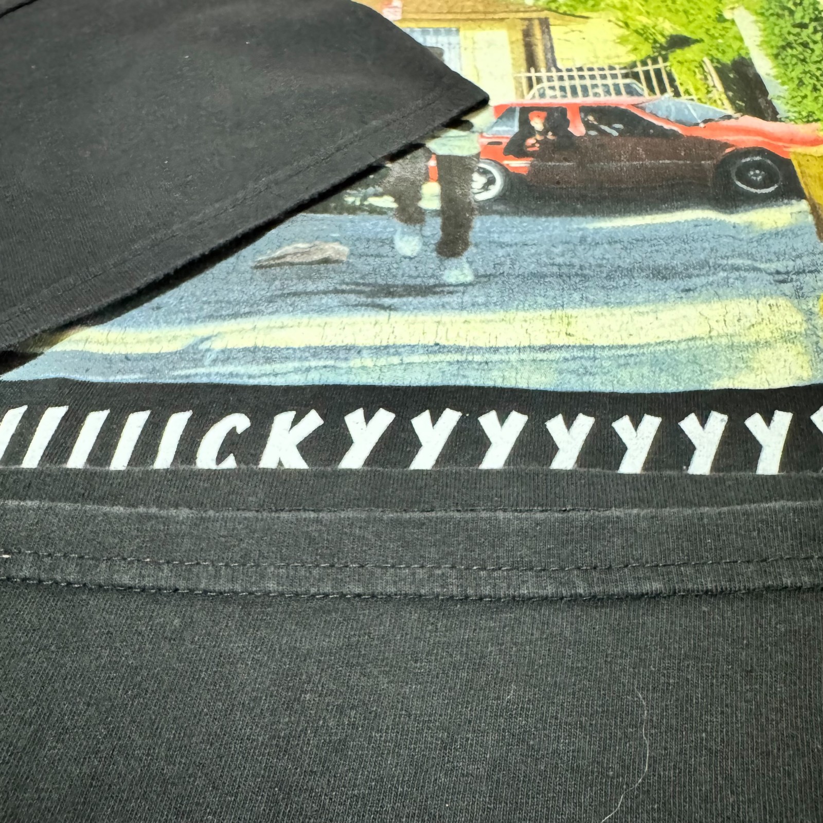 Boyz n The Hood Shirt Mens XL Black Ricky Running Movie Graphic Tee Streetwear