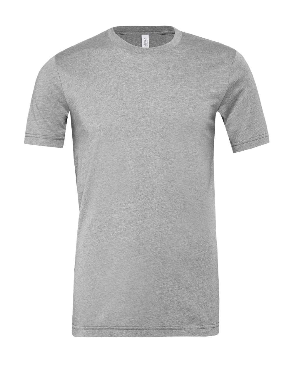Bella + Canvas 3001CVC 3XL Athletic Heather Grey CVC Jersey Unisex Tshirt