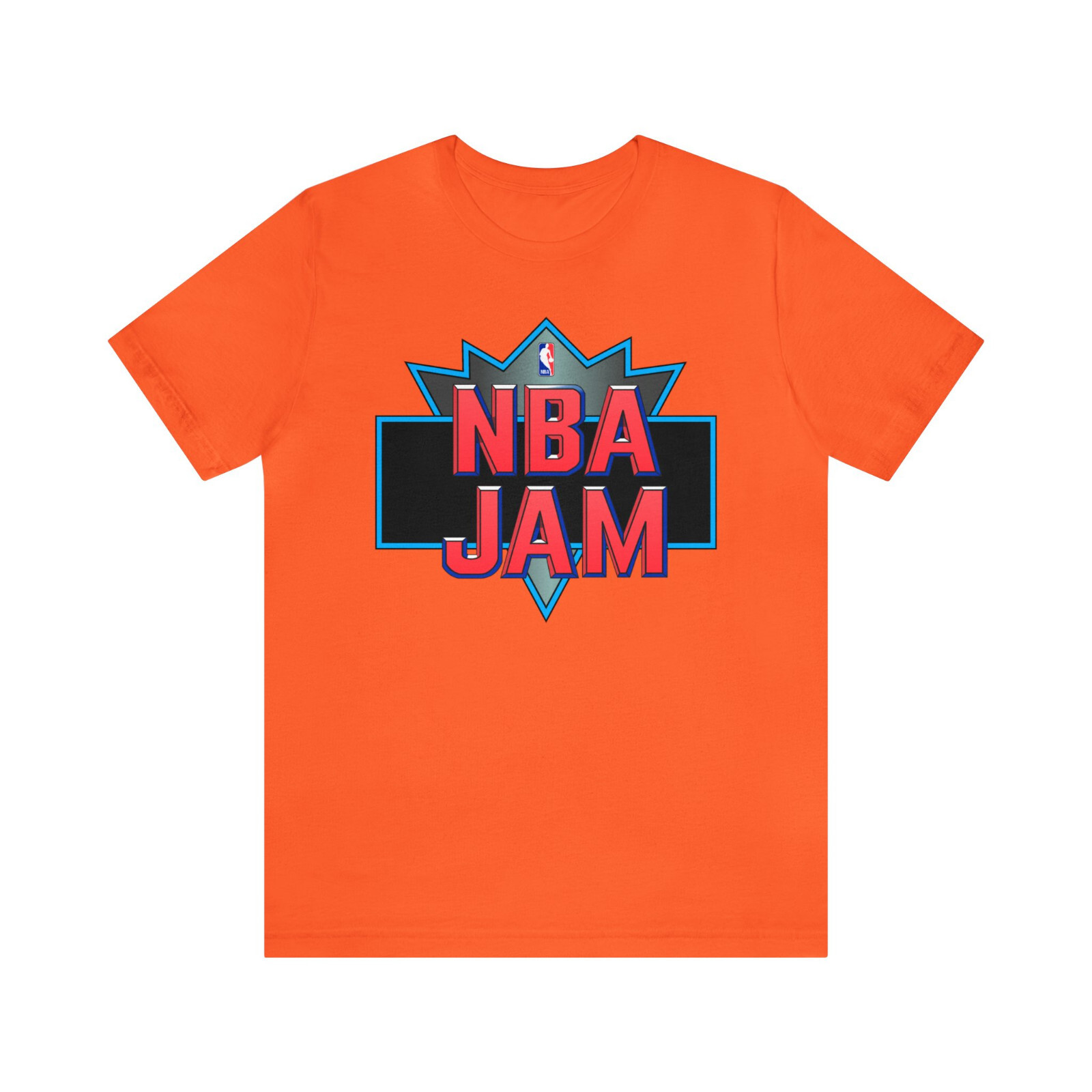 NBA Jam Logo Unisex Jersey Short Sleeve Tee – Brand New