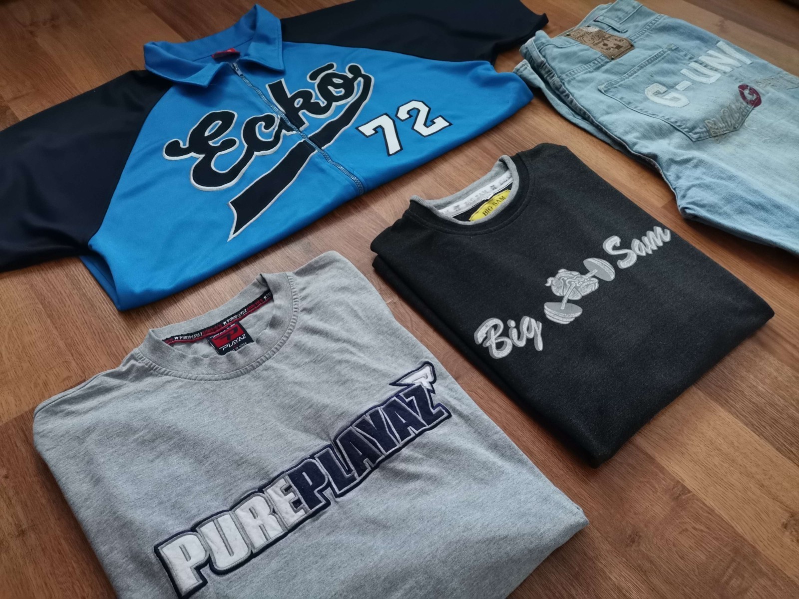 Bundle of 4 ’90s-00s Streetwear Hip Hop Rap Y2K Items XXL G-Unit Ecko Unltd JNCO